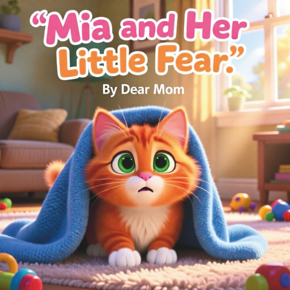 Mia and Her Little Fear: A Gentle Story About Courage, Emotions, and Growing Confidence for Kids Ages 3–5