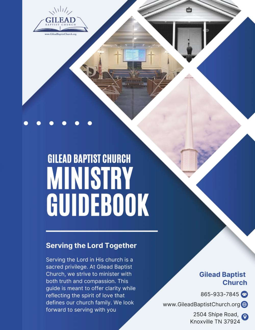 Gilead Baptist Church: Ministry Guide Book