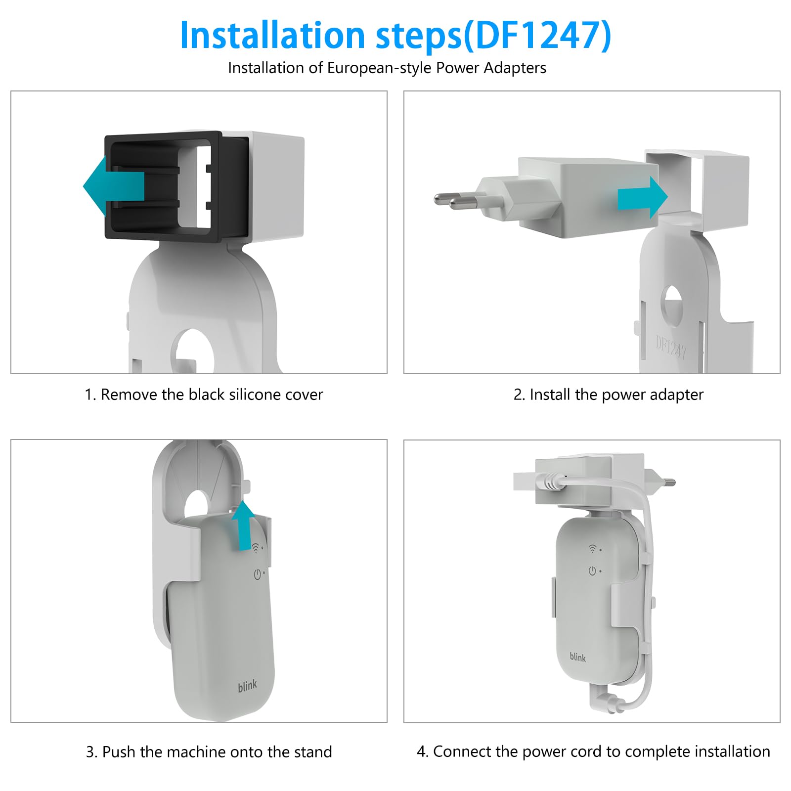 HOLACA Soporte de enchufe compatible con Blink Sync Module Core (módulo de sincronización de link no incluido)