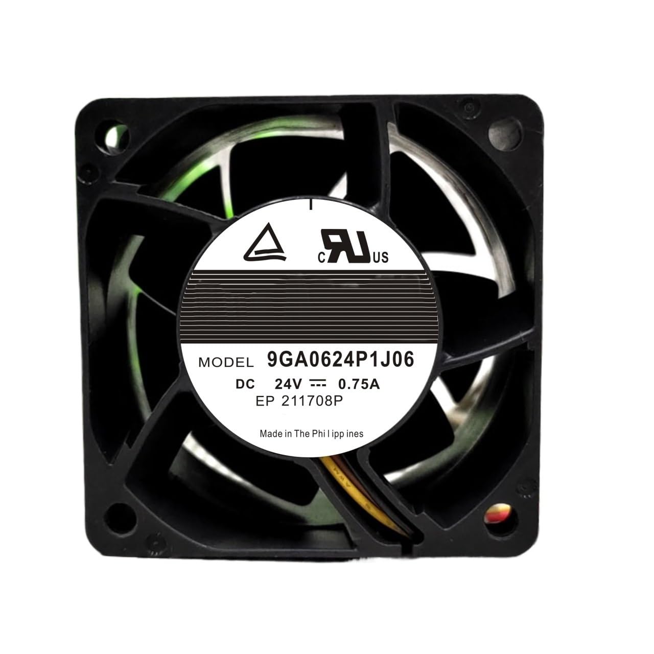 Hyyudiut One Color Cooling Fan 9Ga0624p1j06 Dc 24V 0.75A 6Cm 6038 60X60x38mm 4-Wire