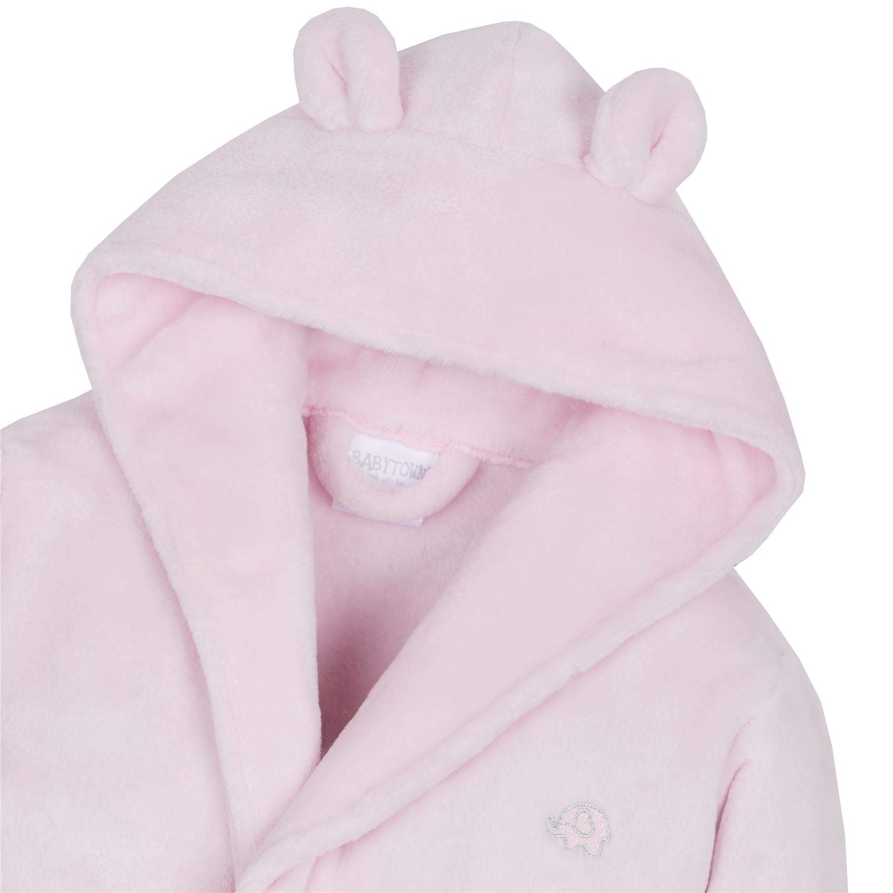 Undercover Bata de baño con capucha y forro polar suave para bebés y niños pequeños
