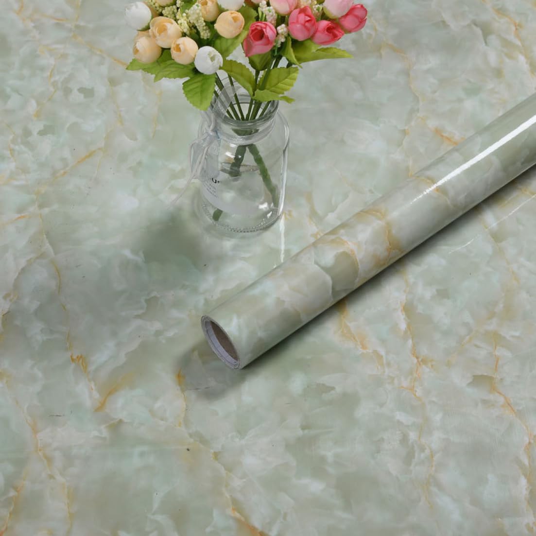 LJKI] はがせる壁紙 のりなしタイプ 賃貸 マーブル柄 モノトーン 2024 インテリア 部屋 シンプル モダン ホテル [LJKI] はがせる壁紙 のりなしタイプ 柄09 賃貸 マーブル柄 モノトーン インテリア 部屋 シンプル モダン ホテル マーブ