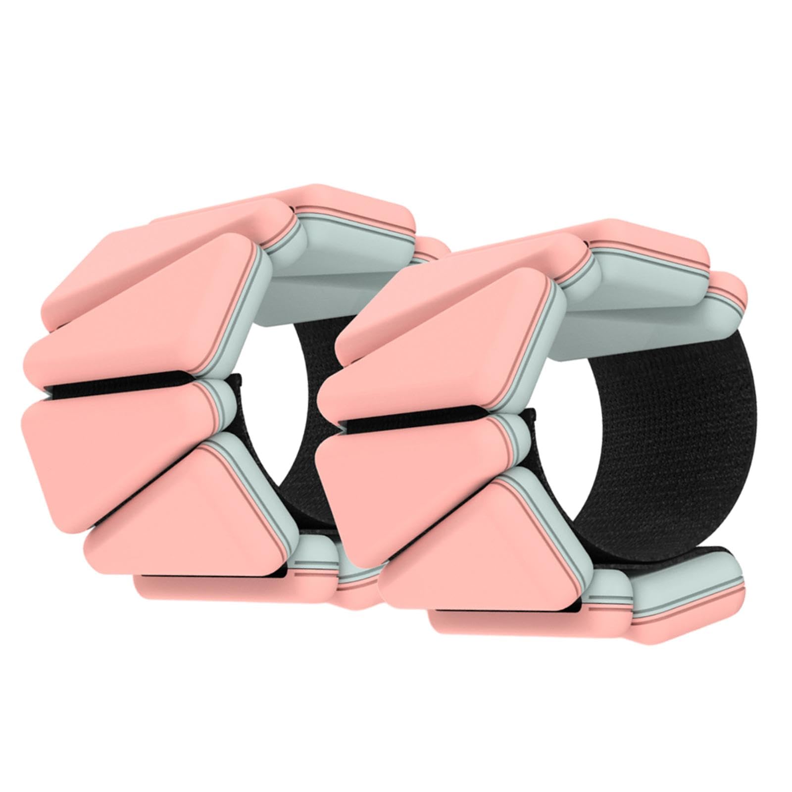 2 Stück Knöchel Handgelenk Gewichte Trainingszubehör Ankle Weights Armmanschetten Angenehm Tragbar Individuell Anpassbar für Frauen Männer Wor
