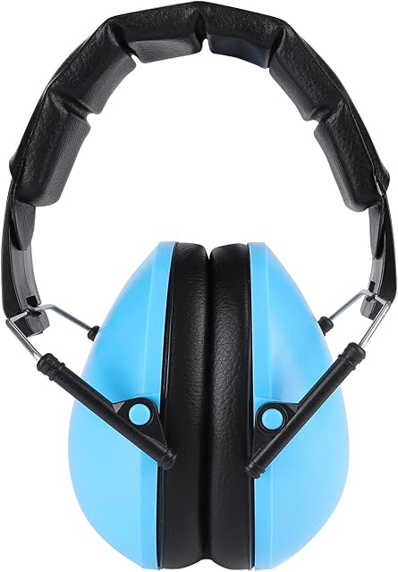 Kids Childrens Ear Defenders Baby Noise Cancelling Ear Muffs Toddlers Hearing Protection Earmuffs Headphones Child Noise Reduction Safety Earmuffs Foldable Adjustable for Boys Girls 1-14 Years Old