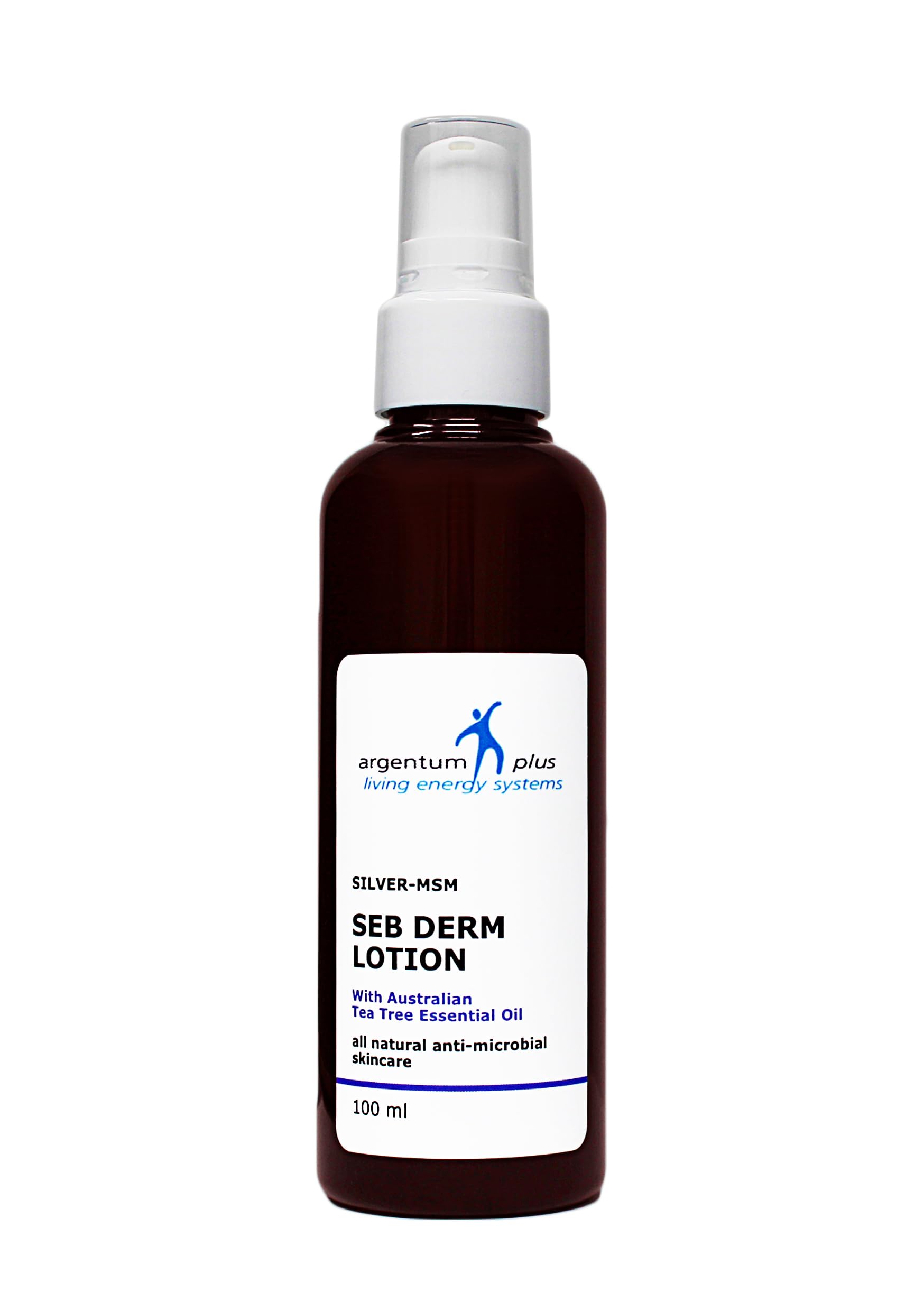 Silver-MSM Seb Derm Lotion with Australian Tea Tree 100 ml | For skin prone to seborrheic dermatitis