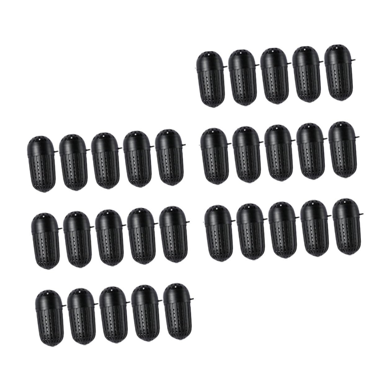 Mikikit 100Pcs Fishing Feeder Bait Thrower Device Portable Bait Cage for Enhanced Fishing Efficiency Durable Construction for Fishing Enthusiasts