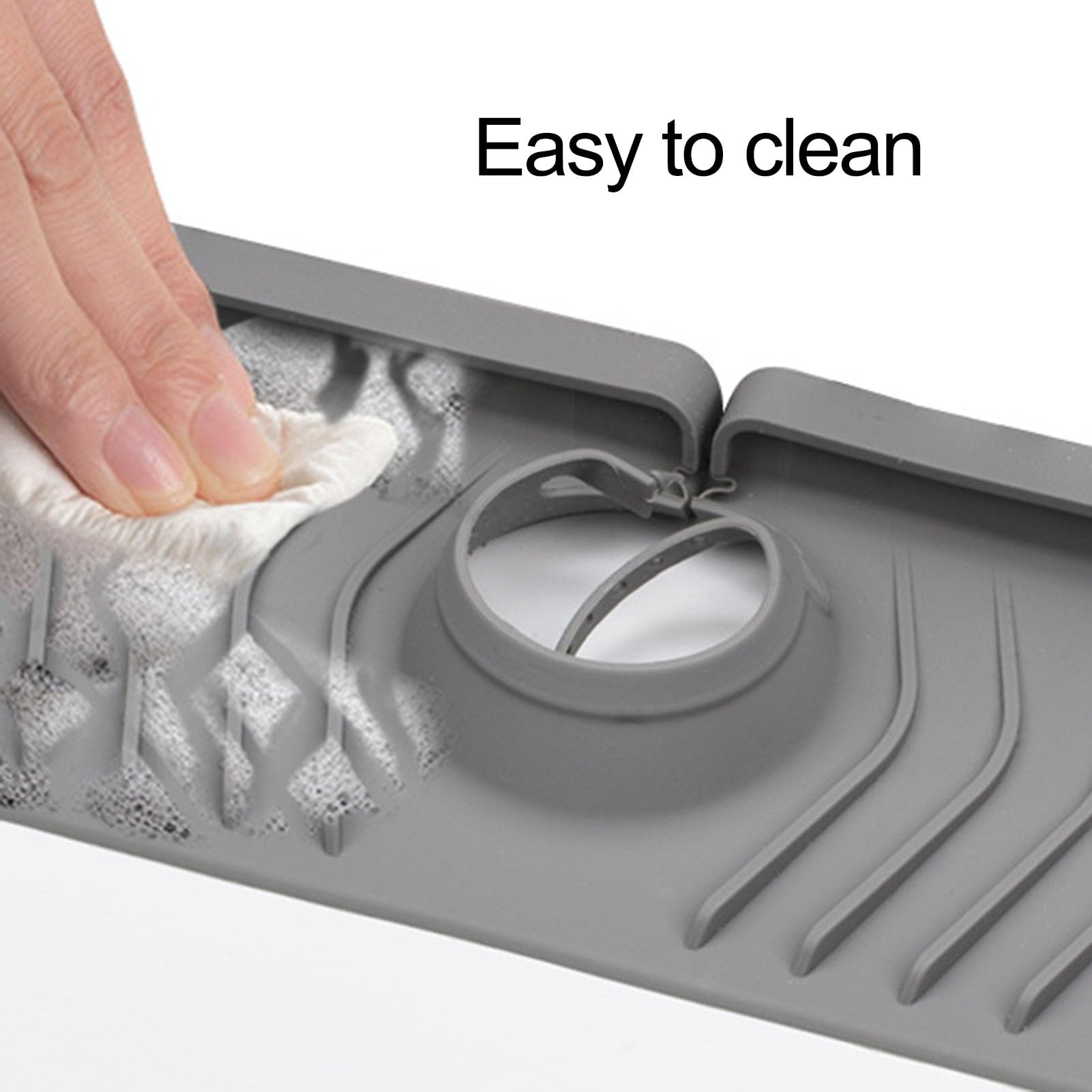 Alfombrilla De Silicona Para Grifo MisFun - Protector Contra Salpicaduras Para Fregadero De Cocina O Baño
