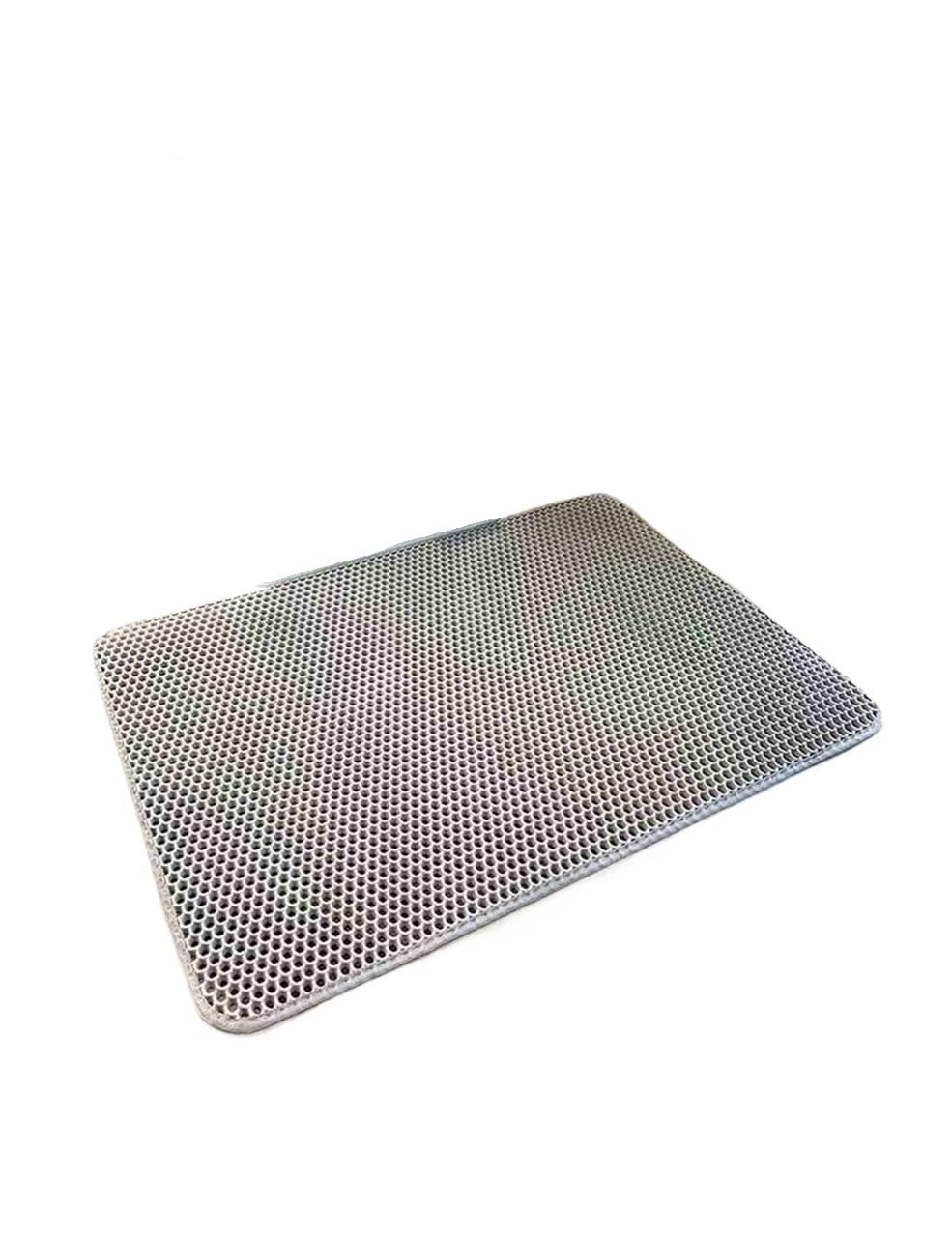 Tapis litière chat double couche anti-dispersion des grains