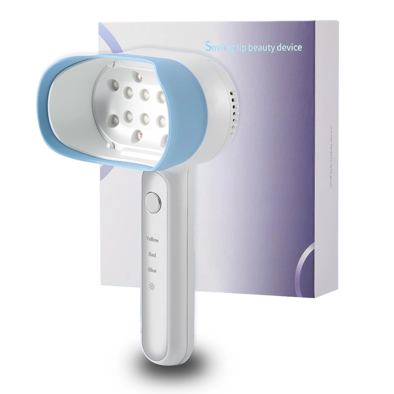 Dental Handheld Teeth Whitening Light Dental Teeth Whitening System 16 LED Cold Light for Oral Care Bleaching Accelerator