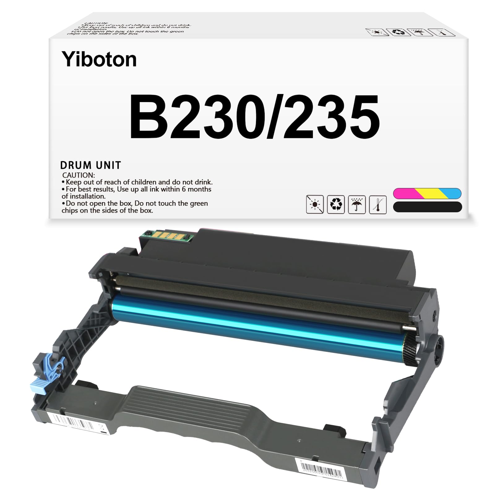 Drum Unit/Imaging Kit For Xerox B230 B225 B235 Printers - 12,000 Page Yield, Replaces 013R00691 (No Toner)