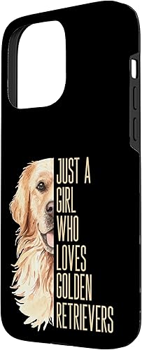 Vista 83 de iPhone 13 Pro Max Cute Golden Retriever - Just a girl who loves goldens Case