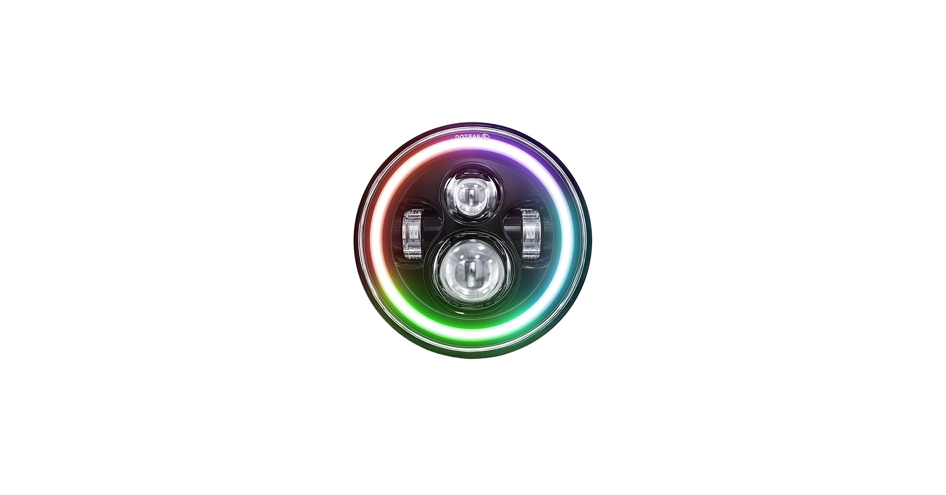 Amazon | Daconovo 7 インチ 3000K-6000K 10000LM LED ヘッド