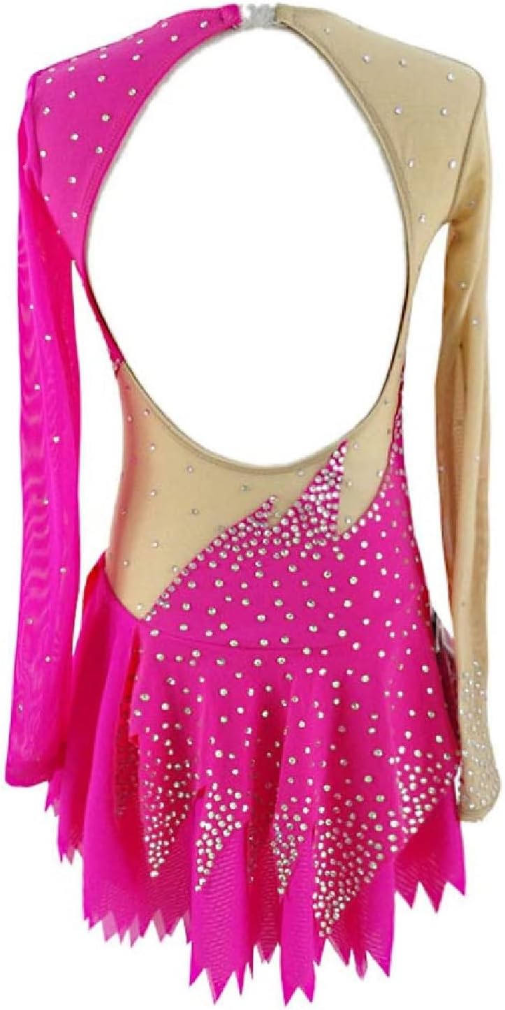 Figure Skating Clothing for Women Girls Ice Dance Costume with Gymnastics Stage Performance