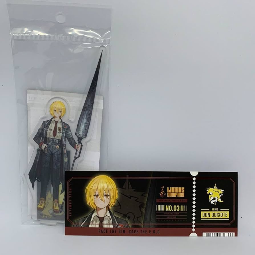 リンバスカンパニー ドンキホーテ DMM C賞D賞アクリルスタンド 缶バッジ リンバスカンパニー ドンキホーテ DMM C賞D賞アクリルスタンド