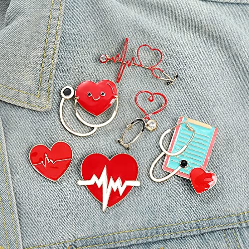 mememe ハートブローチ　赤　レッド　磁器　身につける　アート precure genic】Brooch set/RED HEART: アクセサリー｜東映