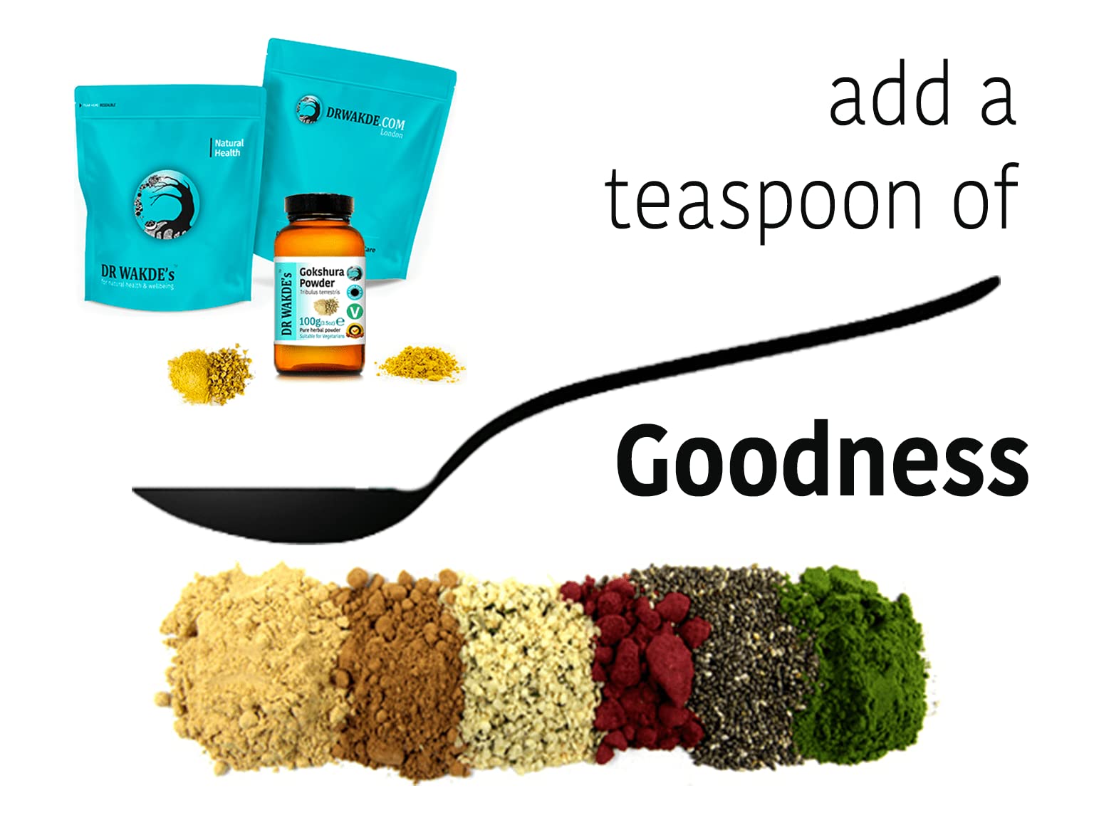 DR WAKDE'S® Gokshura Pulver (Tribulus terrestris) - 500g (1.1lb) I 100% Kräuter I Ayurvedische Nahrungsergänzung I KOSTENLOSER VERSAND auf mehrere I Mengenrabatt I Versand am selben Tag