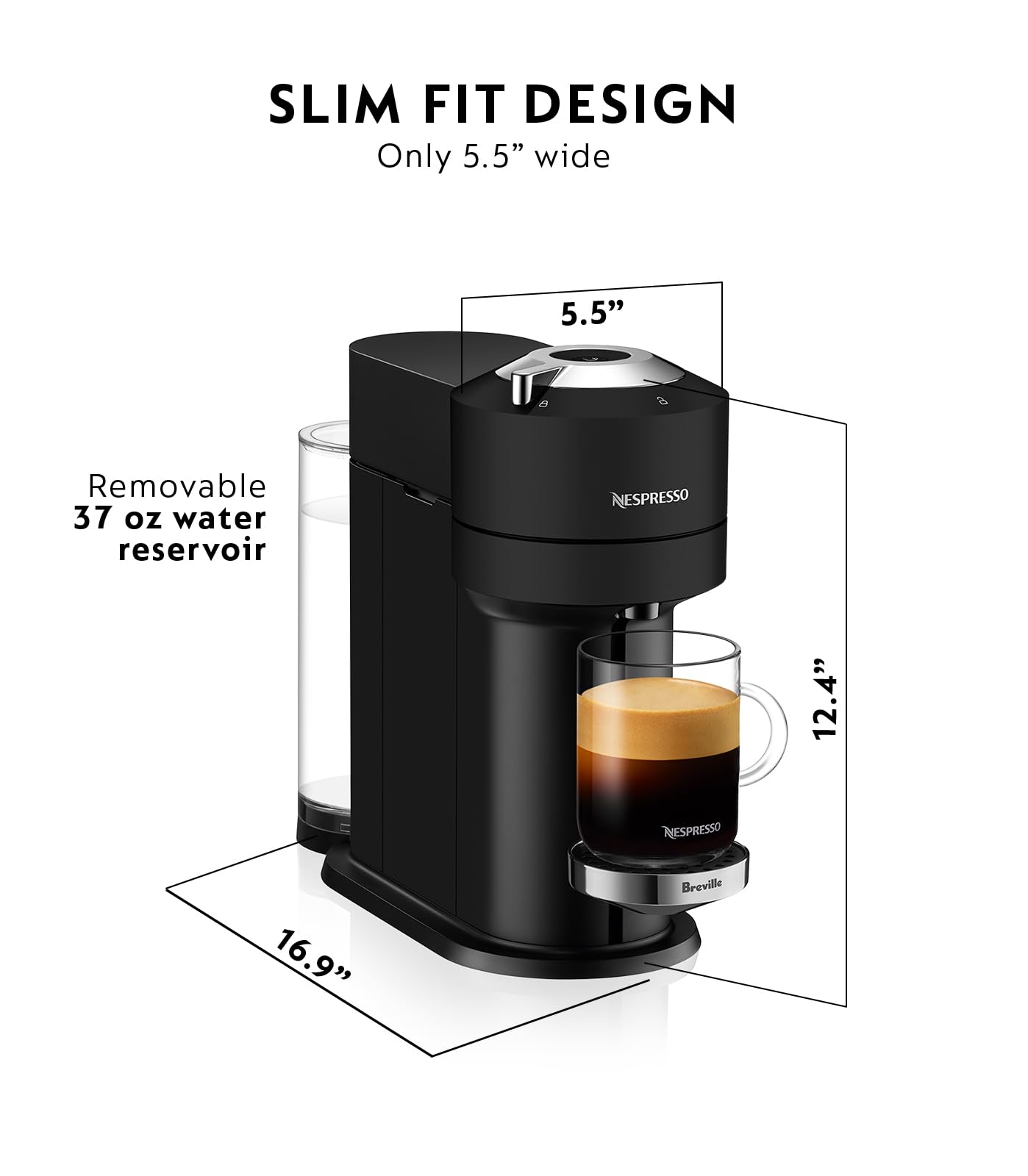 未使用　カブセル無し Nespresso VERTUO NEXT Nespresso Vertuo Next Coffee Maker and Espresso Machine by