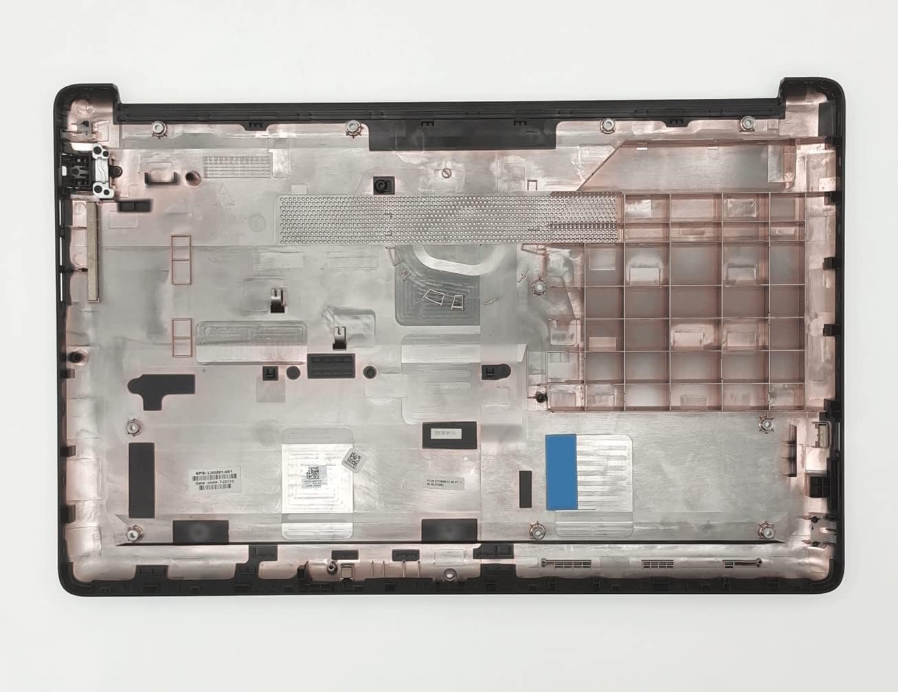 Replacement Bottom Case Base Enclosure Lower Cover for HP 15-DA 15-DB 15T-DA 15T-DB Series Laptop Non-ODD L50291-001 AP2HJ00700 Black