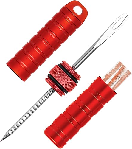 Miniatura 12 de BWSHLF Kit de reparación de neumáticos de bicicleta sin cámara para bicicletas de montaña y bicicletas de carretera, kit de tapones de neumáticos