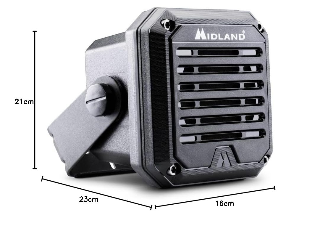 Midland AU50 Xtreme SPRECHER IP67 Außenlautsprecher für Fahrzeugradios