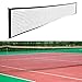 Aymzbd Pickleball Replacement Net Only Training Tool 22ft Regulation Size Weatherproof Black Nylon Net for Backyard Tennis Driveway