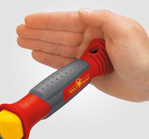 Miniatura 3 de Wolf-Garten KS2K - Cuchillo de deshierbar y plantar herramienta de mano fija, 15.4 x 1.2 x 0.8 in, color rojo