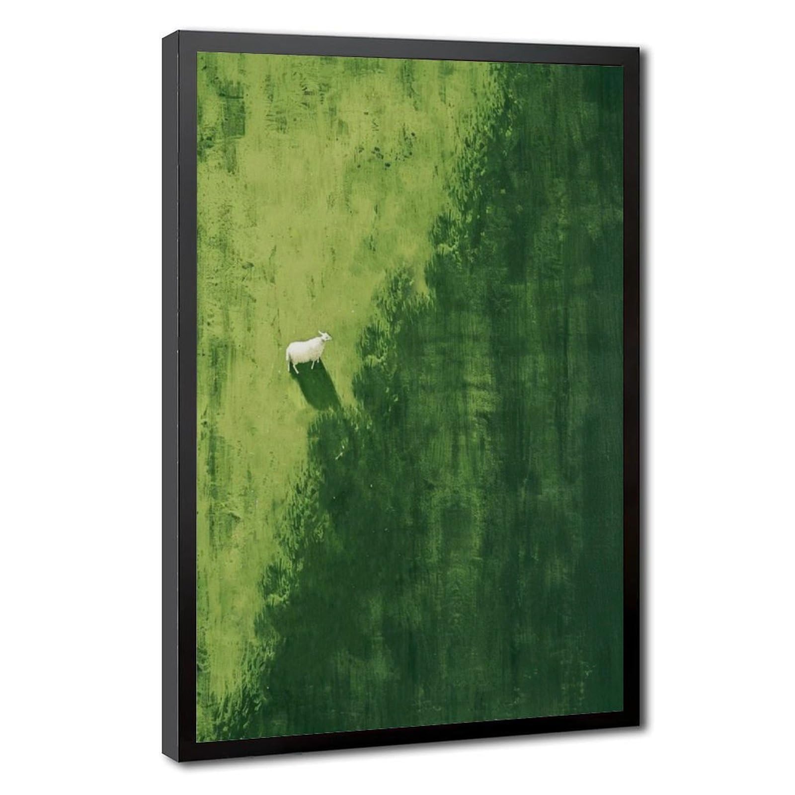 Bareronor Sheep Abstract Canvas Poster Bedroom Decor Landscape Office Room Decor Gift 20" L X 30" W
