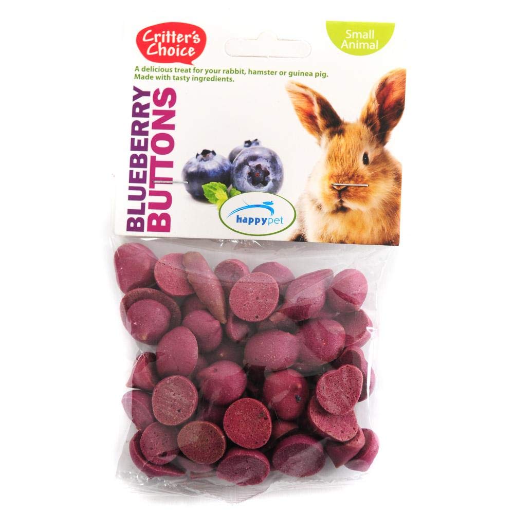 (Critters Choice) Small Animal Blueberry Buttons 40g