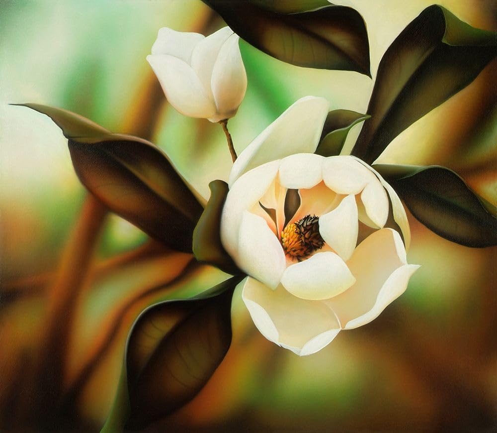 Magnolia 13x11 UnFramed Art Print Poster Ready for Framing by Salter, Warren