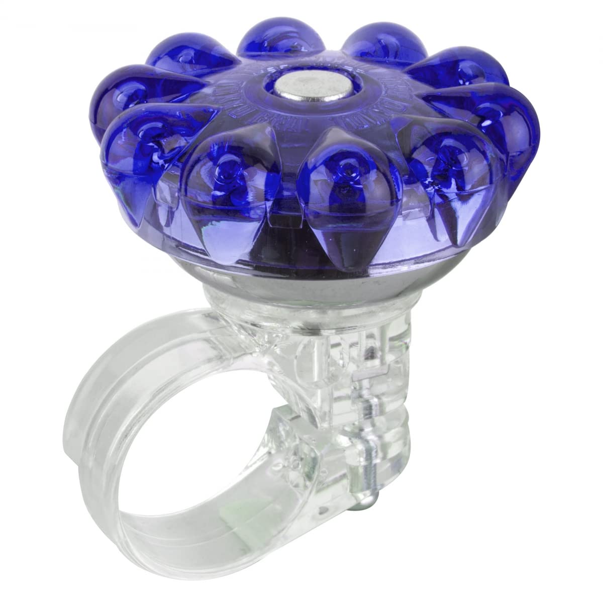 Bicycle Bell Mirrycle Bling 22.2 Clamp Blue
