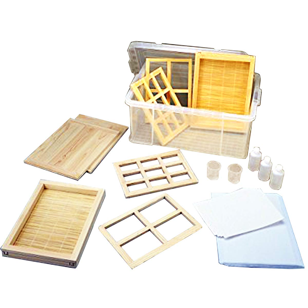Amazon.co.jp: 手すき紙づくりセット DX : ホビー Amazon.co.jp: 手すき紙づくりセット DX : ホビー