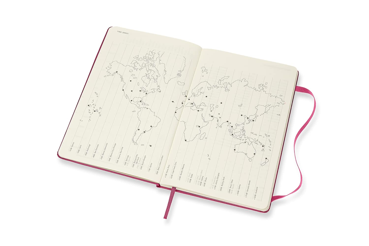 Moleskine - Agenda Settimanale 18 Mesi, Agenda Settimanale 2021/2022, Weekly Notebook con Copertina Rigida e Chiusura ad Elastico, Formato Large 13 x 21 cm, Colore Rosa Bouganvillea, 208 Pagine