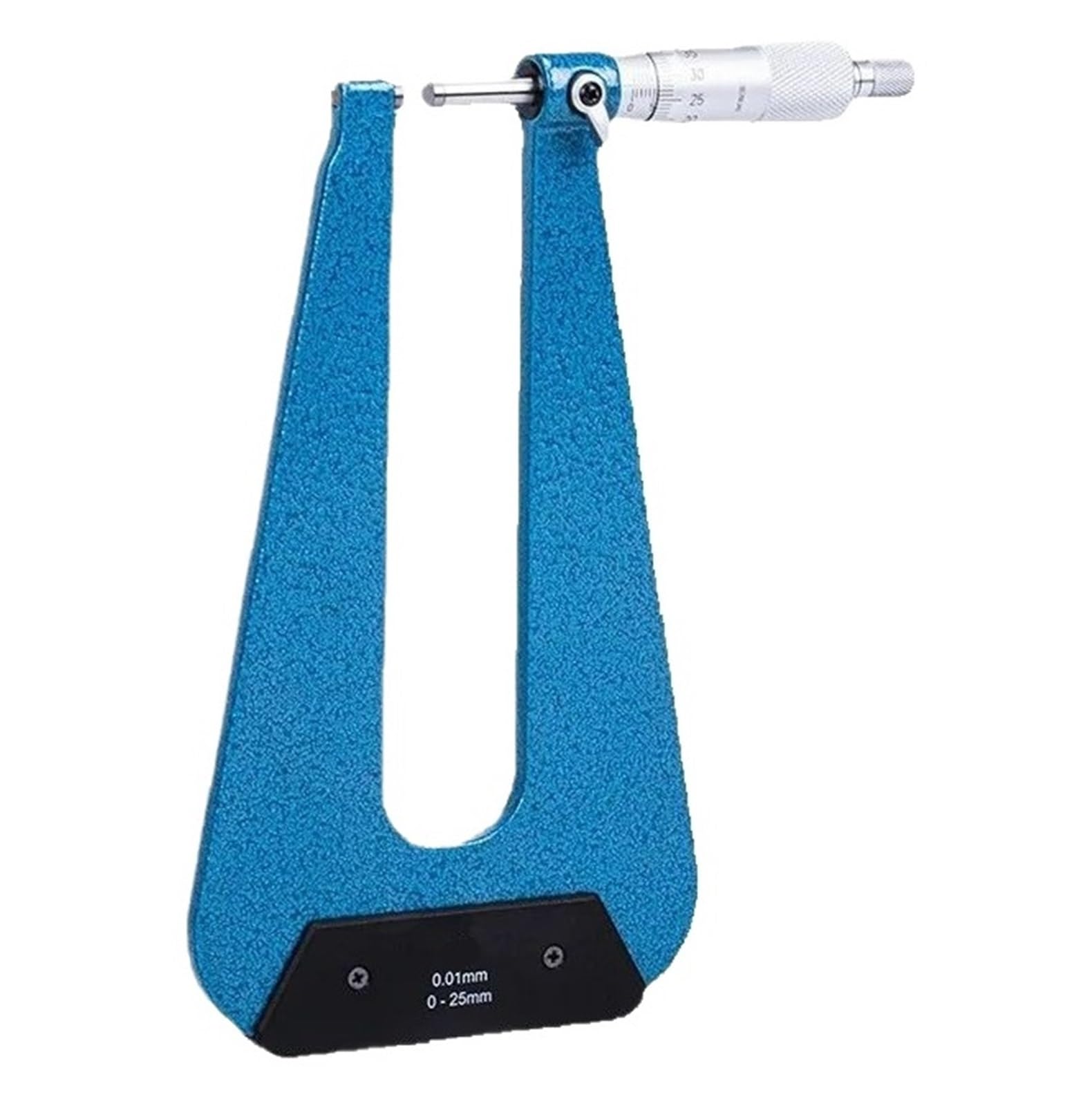 Micromètre de profondeur de précision 0.001mm et jauge 25-50mm à base de 150mm pour fraisage