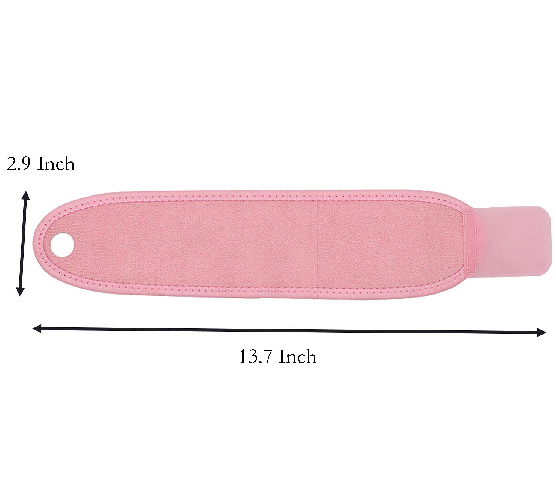 Hand- und Handgelenkstütze, 1 Paar (2 Stück), 13,7 x 2,9 Zoll Verlängerung, Handgelenkstütze mit spontaner Erwärmung für Basketball und Sport (Rosa)