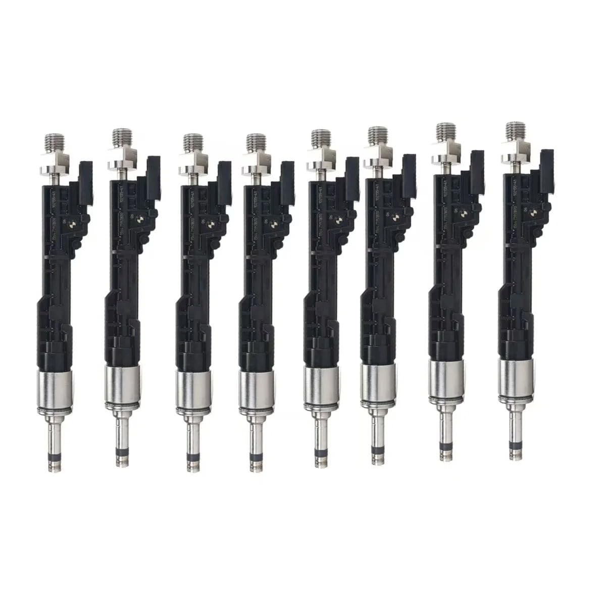 Fghdssa 8Pcs Car Fuel Injector Nozzle For Bmw For M5 M6 For X5 For X6 550I 650I 750I 4.4L N63 S63 F01 F02 F06 F07 F10 F11 F12 F13 F15 F85 Fuel Injector 13647645956 Suitable