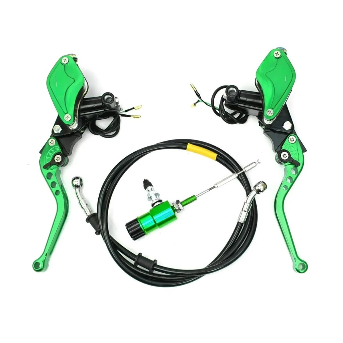 MLIOJU Motorcycle Clutch Lever 22mm Motorcycle Hydraulic Clutch Brake Master Cylinder Lever for Dirt Bike Sport Bike Scooter Motocross Off Road