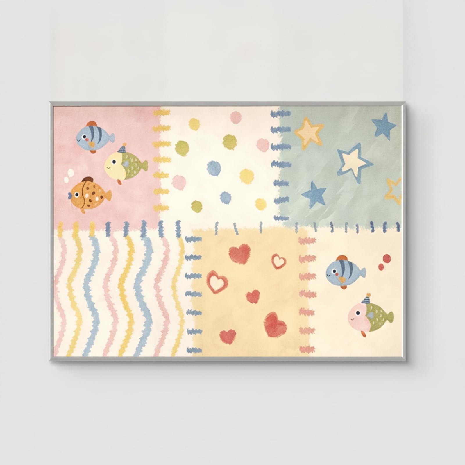 Copriquadro Elettrico Pratico | Ribaltabile, Pannello Copri Contatore con Cornice, per Ingresso, 40x30cm