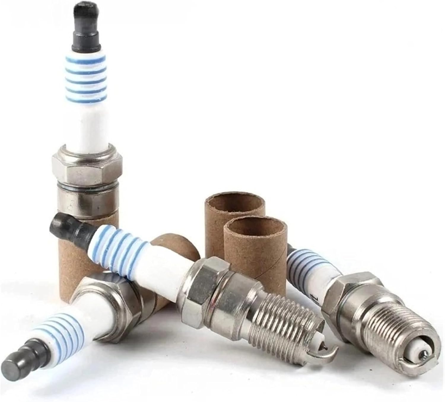 AG9G-12405-BC 0242229739 Ignition System Platinum Spark Plugs Car Candles Compatible For MONDEO Auto Accessories (Color : 4pcs)