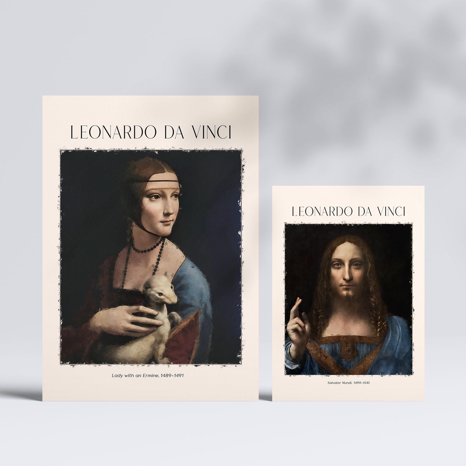 Nacnic Da vinci Poster Print. Painter's Gallery. Decorative paintings for your living room bedroom - Image 2