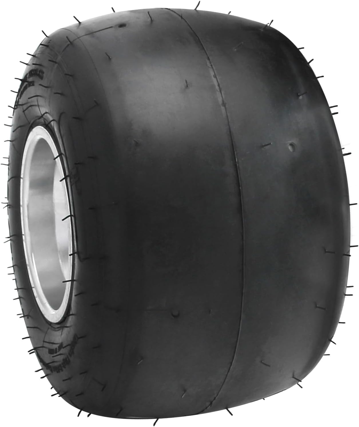 Racing Go Kart Tire with Aluminum Rim, 11x7.10-5 Inches Tubeless Wheel, 3 Lug Mount, 50mm Spacing, for Drift Trikes, Mini Bikes, ATVs (1)