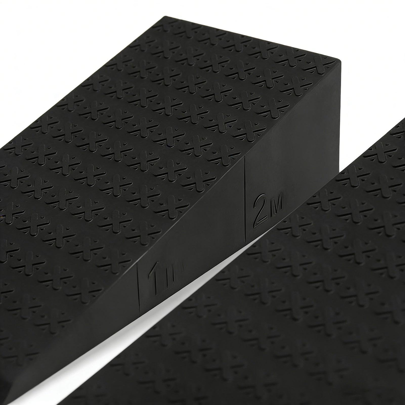 Squat Wedge Block - PP 31.5x15.5x8.5cm Bloc Surélevé Fitness | Cale talon squat Antidérapante Support Force, Gym Maison Studio Usage, Stabilité Mouvement Bas Corps Heel Lift Block | Bloc Entraîn