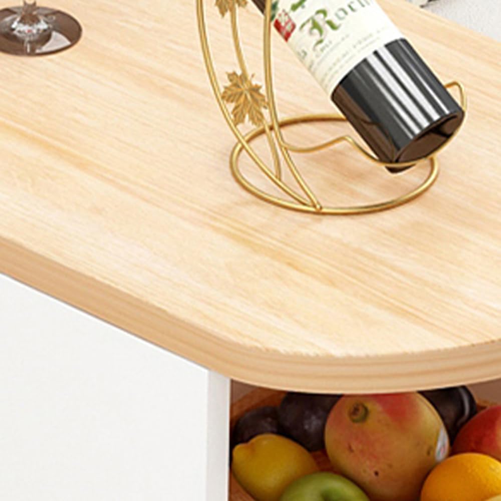 Modern Bar Table Set with 2 Metal Backless Stools, White Wood Cocktail Table, Living Room Furniture (Grey, 3 Piece Set - 32" L x 12" W x 39" H)