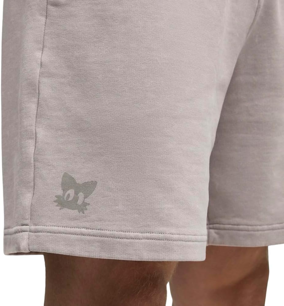 PUMA Mens X Sonic The Hedgehog Relaxed 7 Inch Shorts Casual Bottoms Casual - Grey