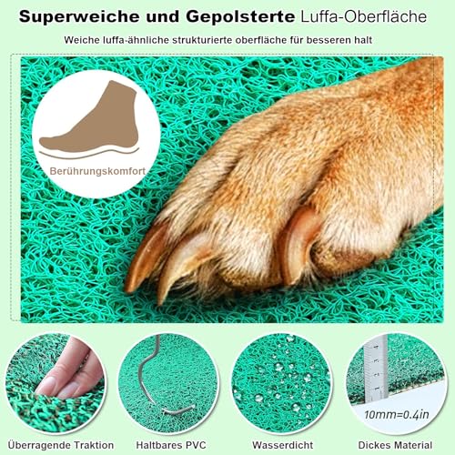 Maximale Länge 180cm Große Hunderampe, Klappbare Hunderampe mit Anti-Rutsch-Oberfläche, Hunde-Rampe Auto Klappbar für SUV, LKW & Outdoor Treppen, Hundetreppe Auto für 129kg Große Hunde SUV & LKW