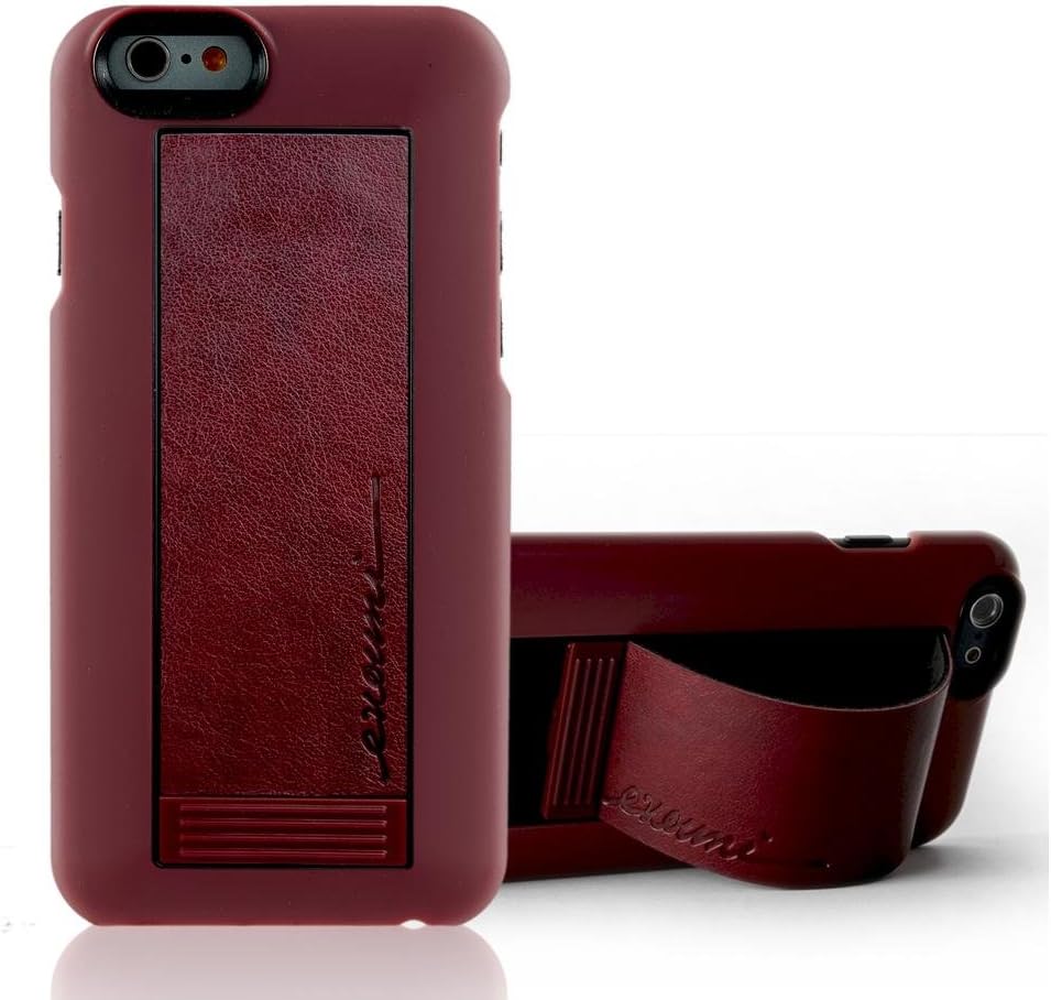 EVOUNI iPhone 6 Leather Arc Stand Case (Red) S56-0RD