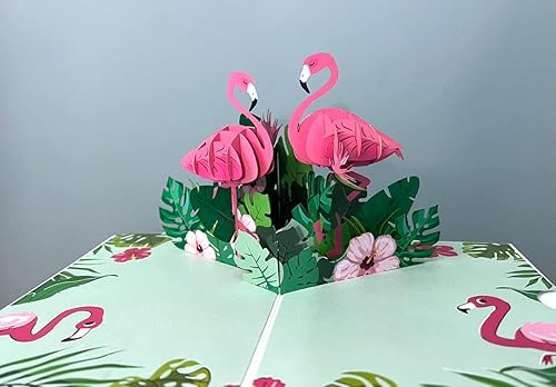 Miniatura 9 de Tarjeta de árbol de corazón desplegable 3D, tarjeta desplegable de árbol del amor hecha a mano, tarjetas emergentes 3D para el día de San Valentín,
