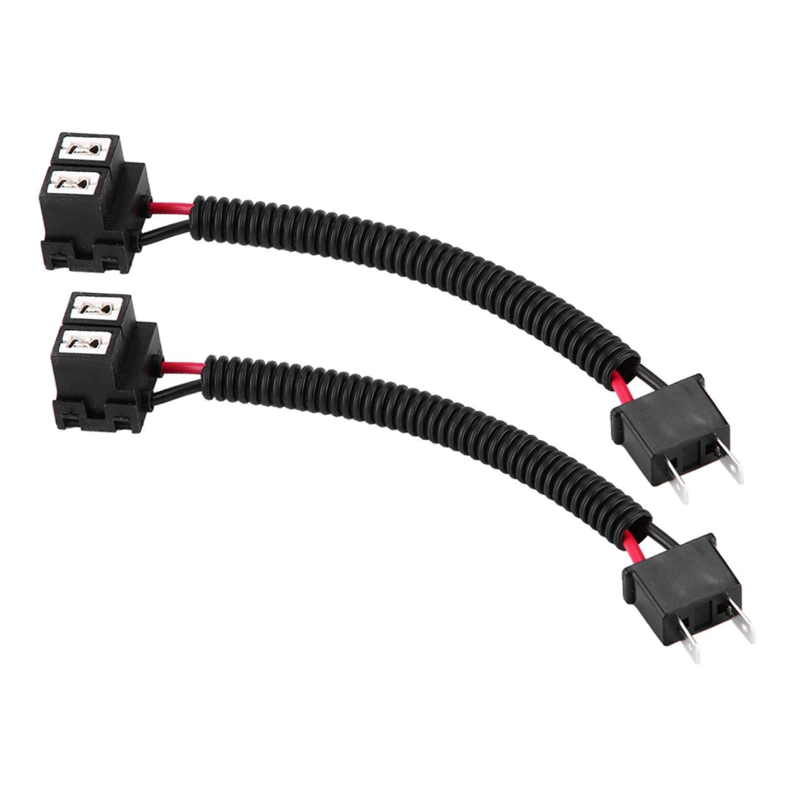 H7 Fari Fendinebbia Prolunga Connettore/Spina/Adattatore Cavo adattatore in ceramica H7 conector ceramico h7 X1m321