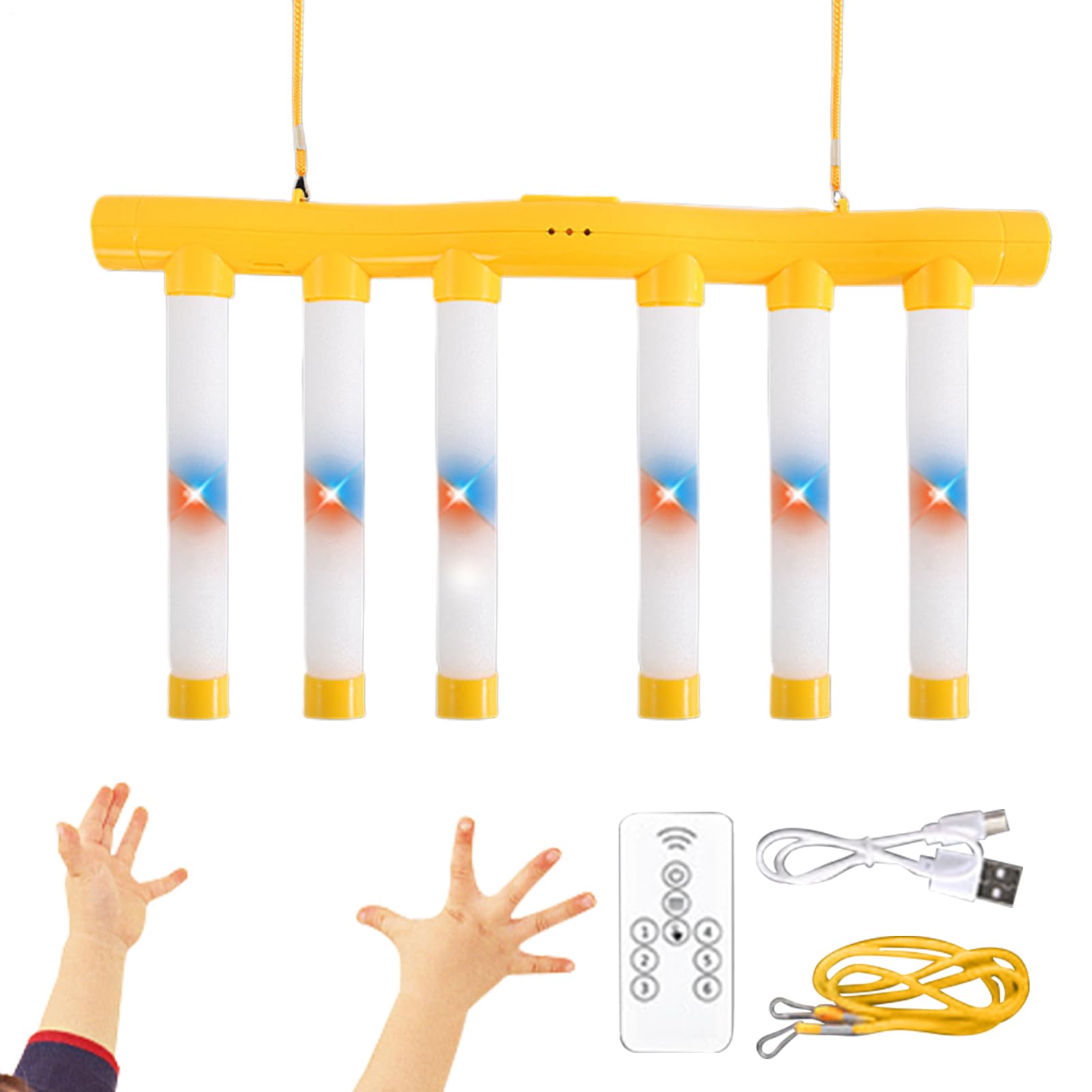 Jeu de bâtonnets à attraper compact avec télécommande pour s'entraîner en intérieur - 8