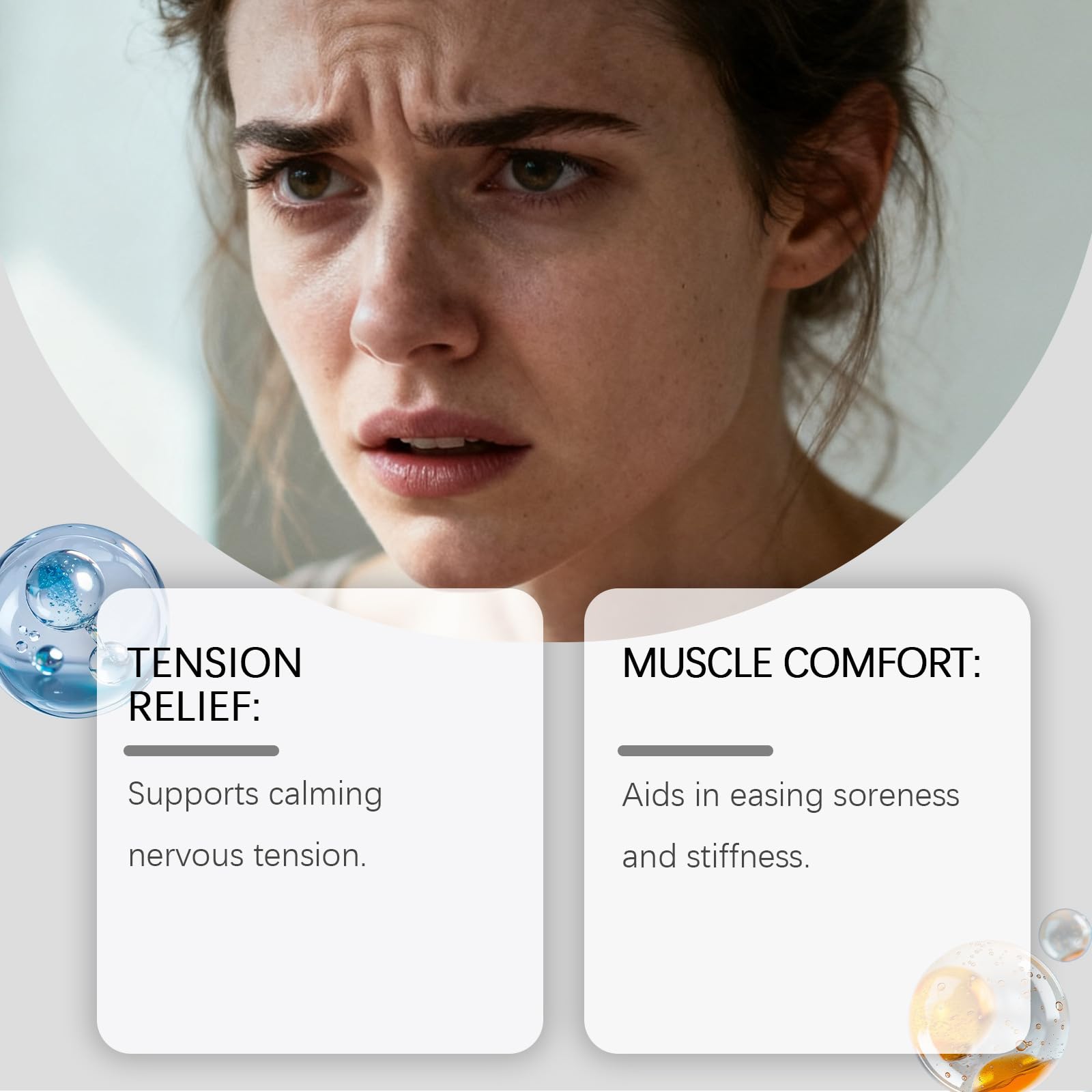 Crème Corps Apaisante pour Relaxation Musculaire, Soulagement des Douleurs