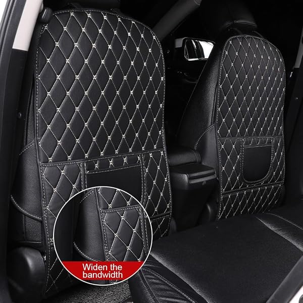 2 pièces Protecteur Dossier Siège Voiture, pour Kia Sportage NQ5 2023-2025 Sièges Auto Avant Dossier Housse Protections Sièges Protège,B - 2